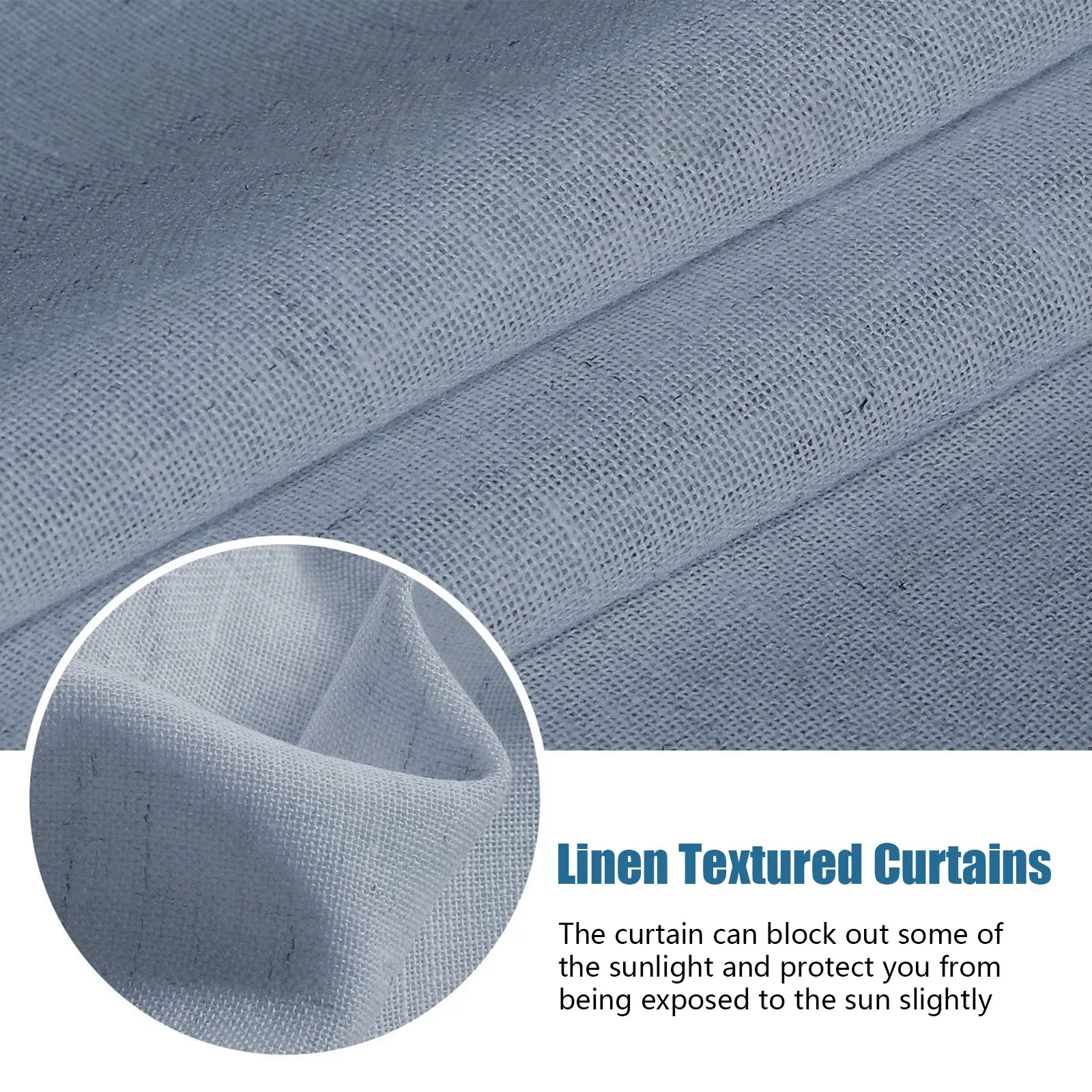 2 Panel Tie Up Curtains for Windows