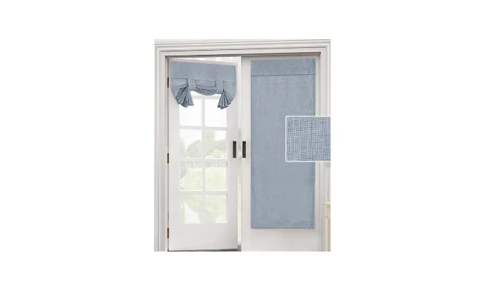 2 Panel Tie Up Curtains for Windows