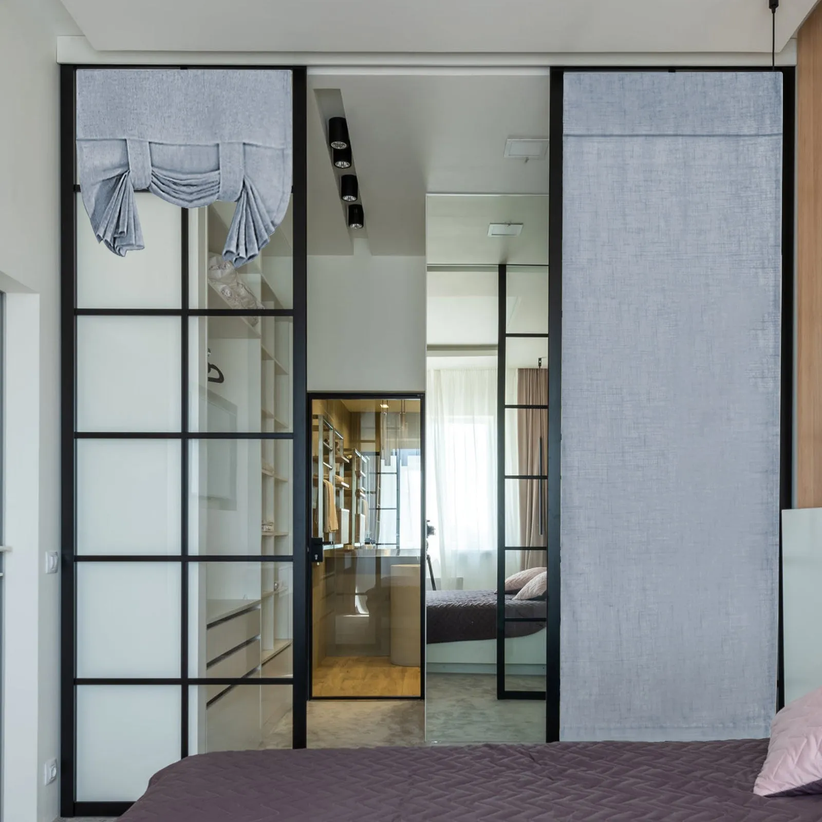 2 Panel Tie Up Curtains for Windows