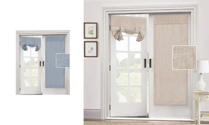 2 Panel Tie Up Curtains for Windows