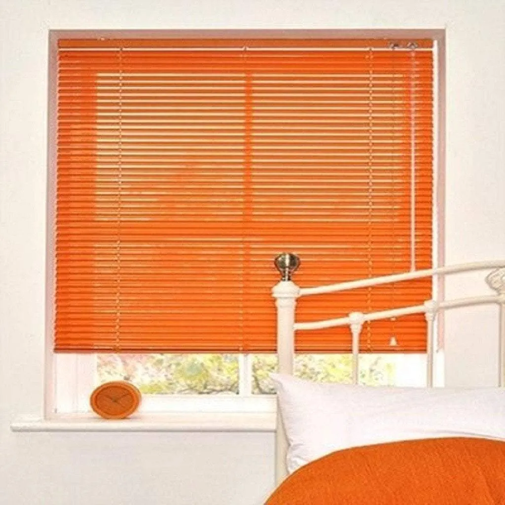 Aluminium venetian blind - Orange