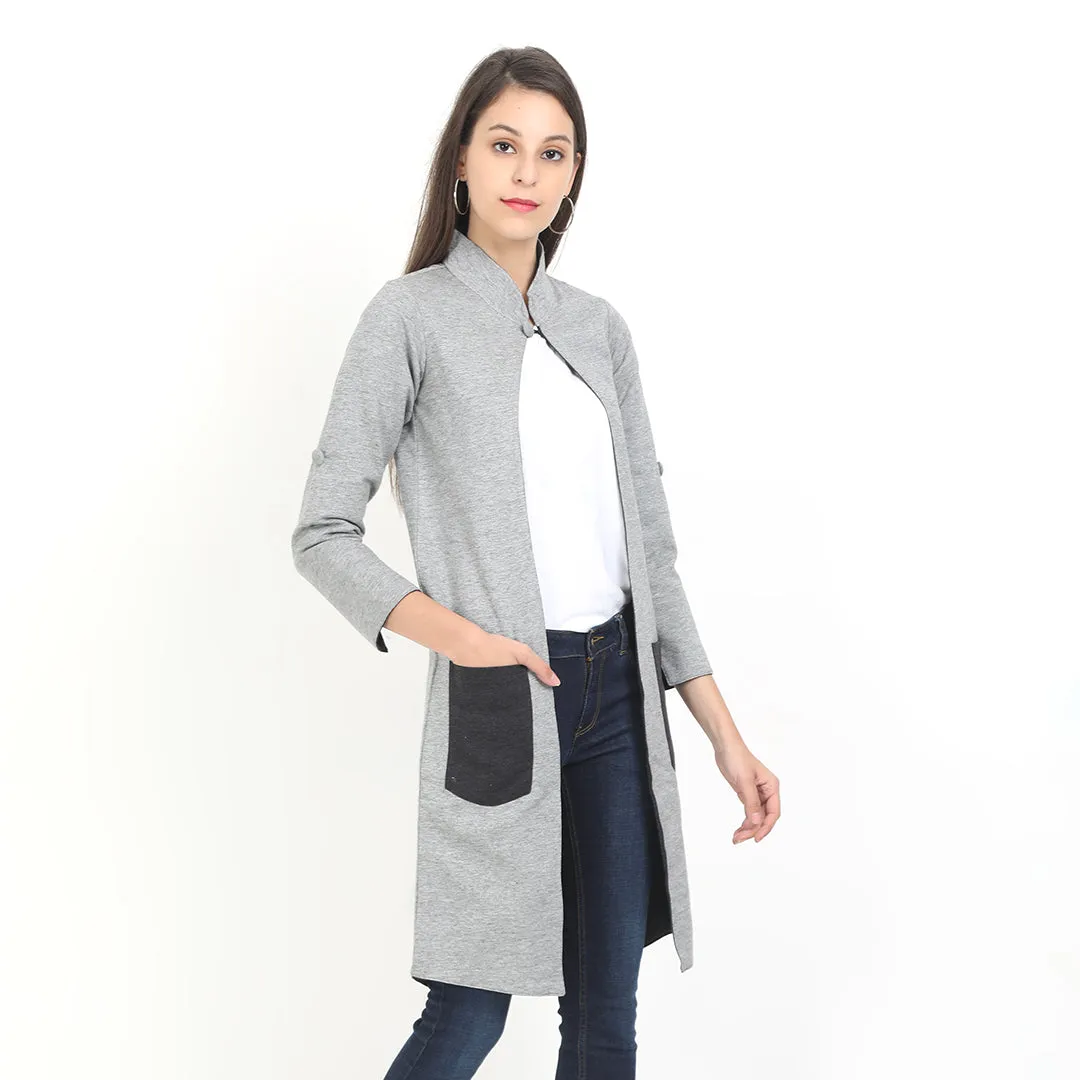Black - Women's Midi Coat