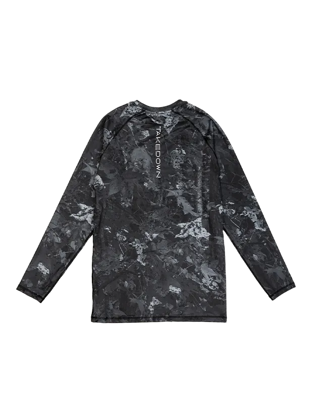 Blackout Hunter Camo Long-Sleeve Rashguard