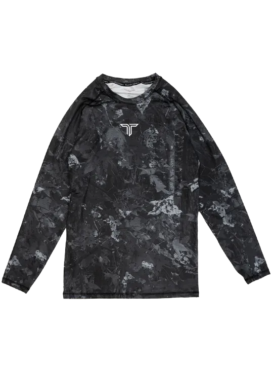 Blackout Hunter Camo Long-Sleeve Rashguard