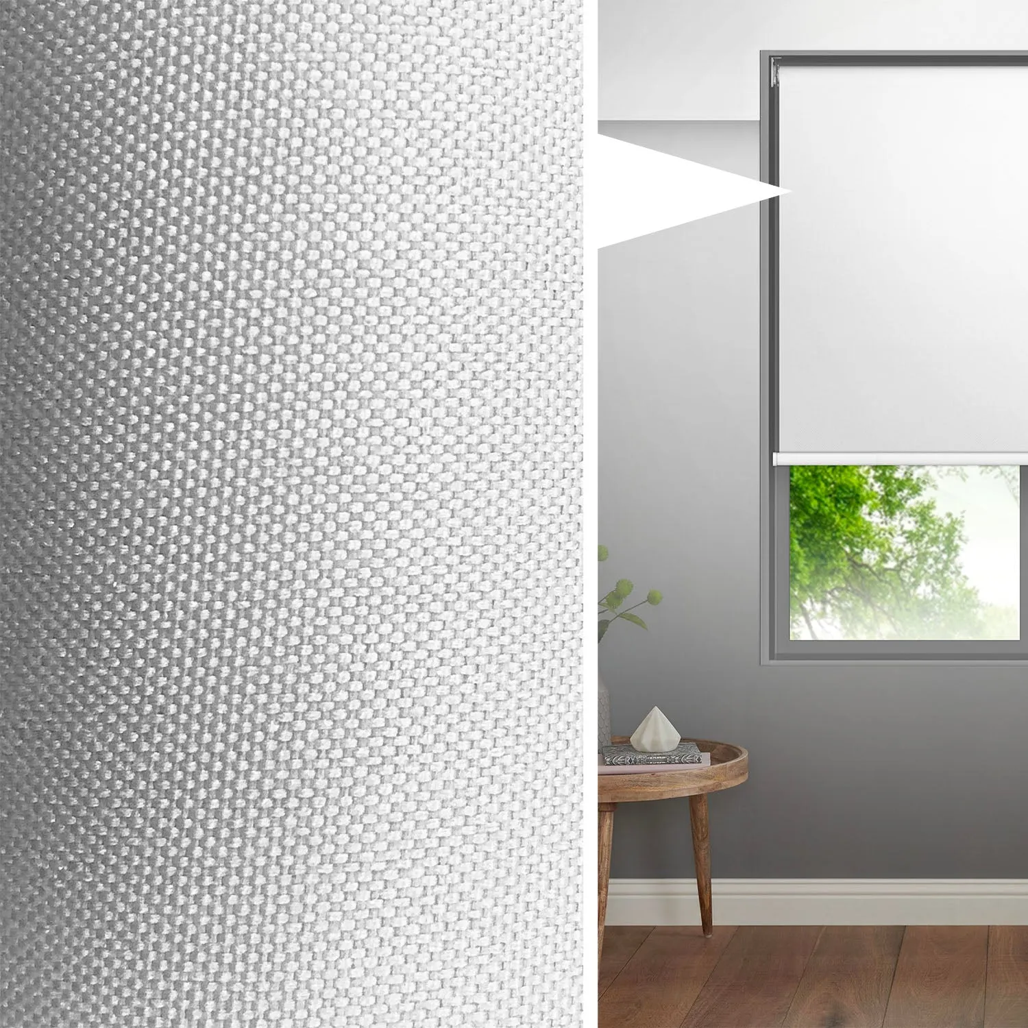 Blackout Roller Blind (120 x 150cm)