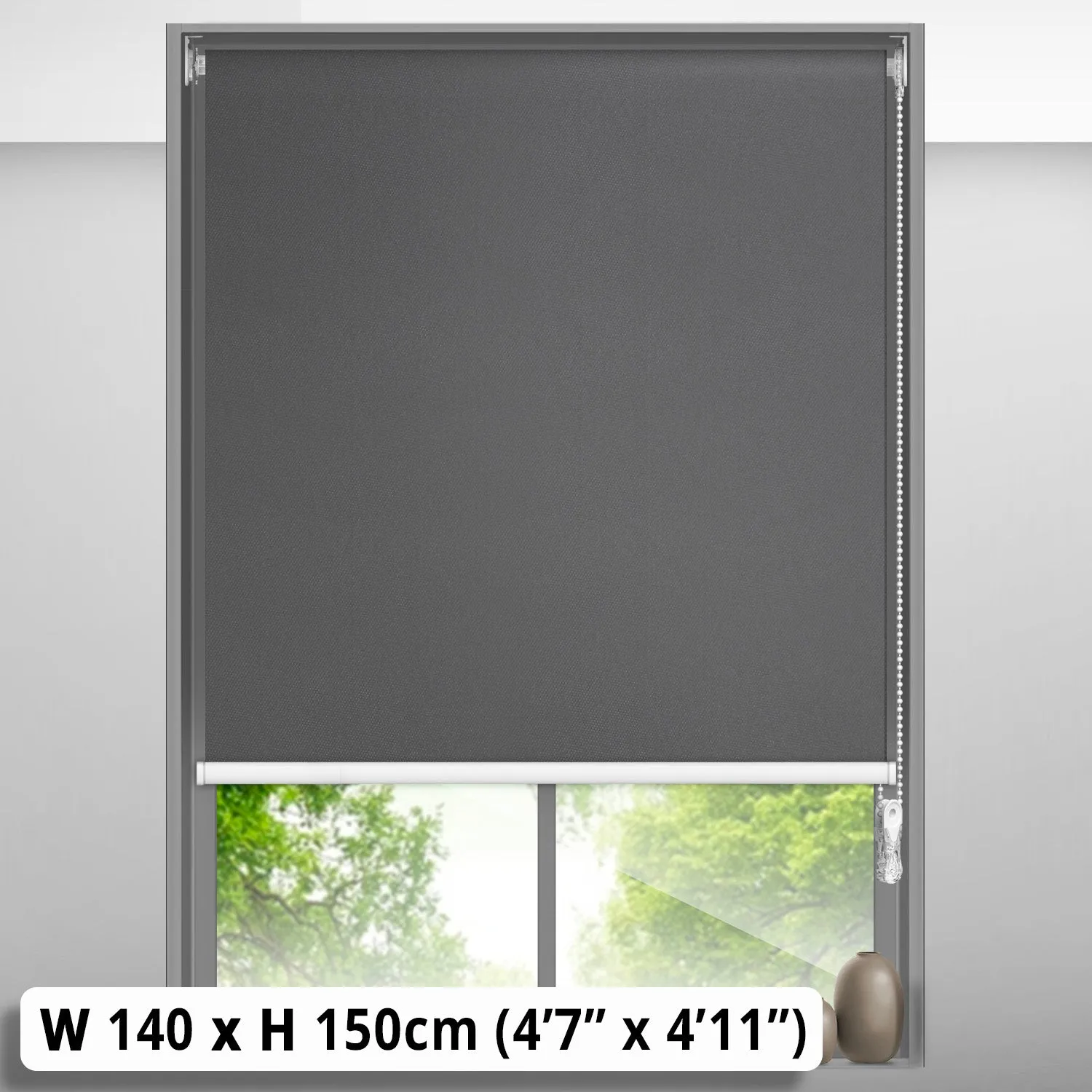 Blackout Roller Blind (140 x 150cm)
