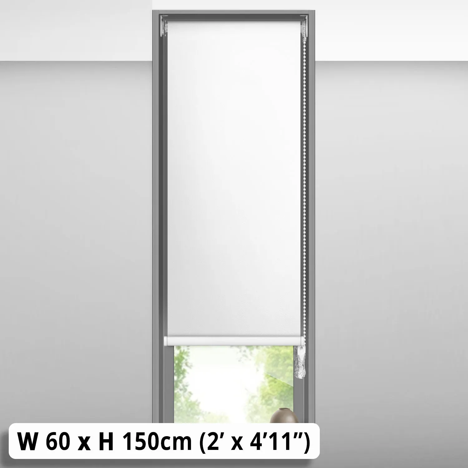 Blackout Roller Blind (60 x 150cm)