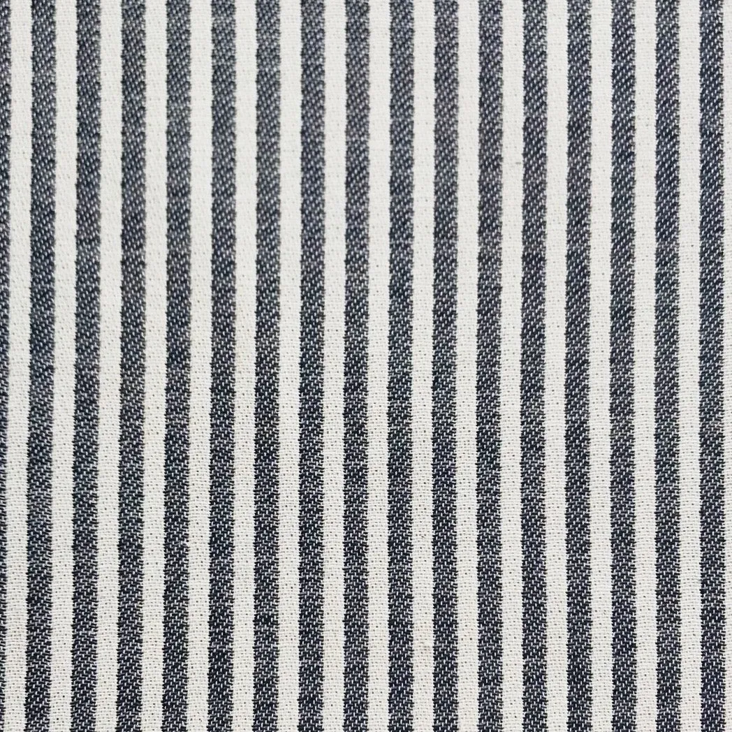 Blind Harbour Stripe Cotton Black