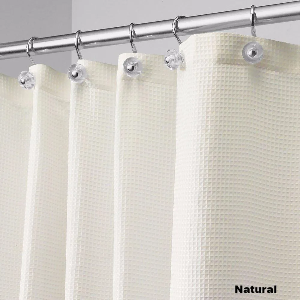Carlton Fabric Shower Curtain (Standard, 108" Wide, or 84"Long)