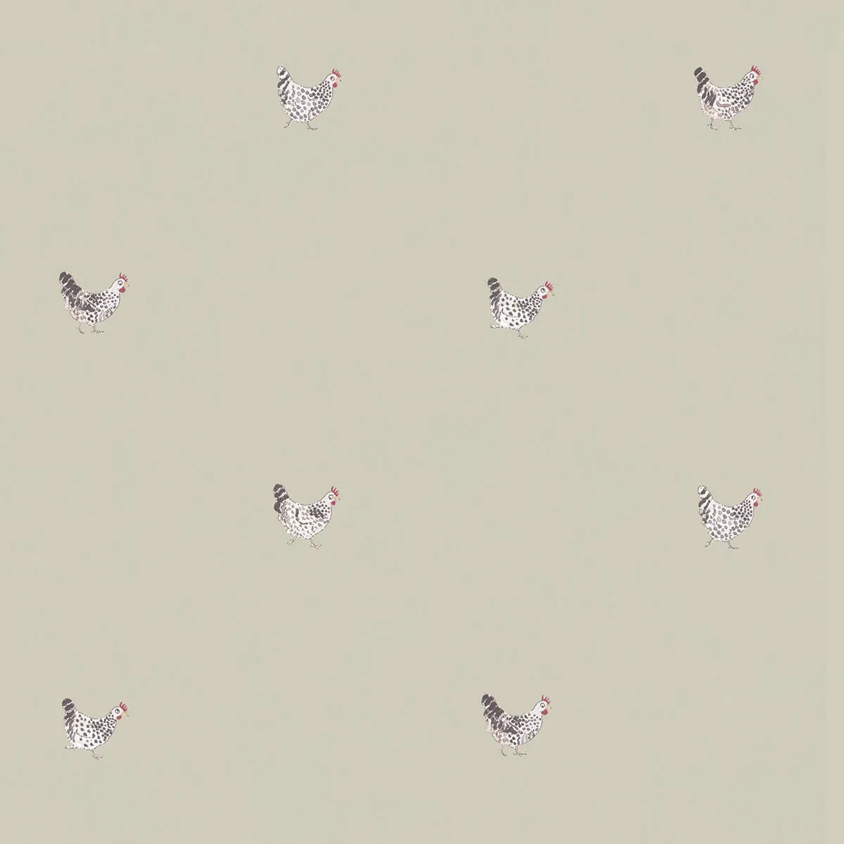 Chicken Soft Linen Curtains/Roman Blind Sample