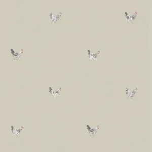 Chicken Soft Linen Curtains/Roman Blind Sample