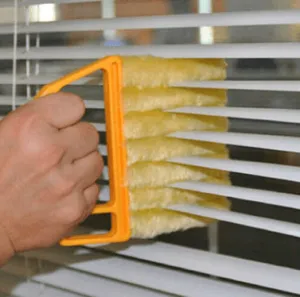 Cleaning brush removable and washable blinds brush