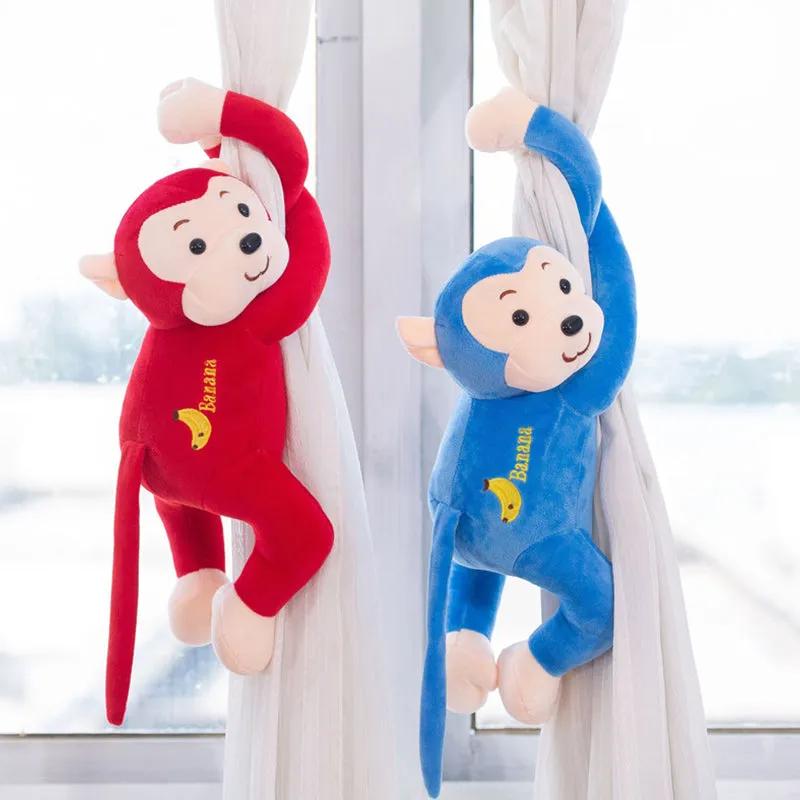 Creative Monkey Curtain Tieback with Snap Button