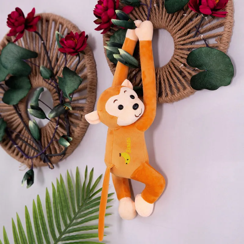 Creative Monkey Curtain Tieback with Snap Button