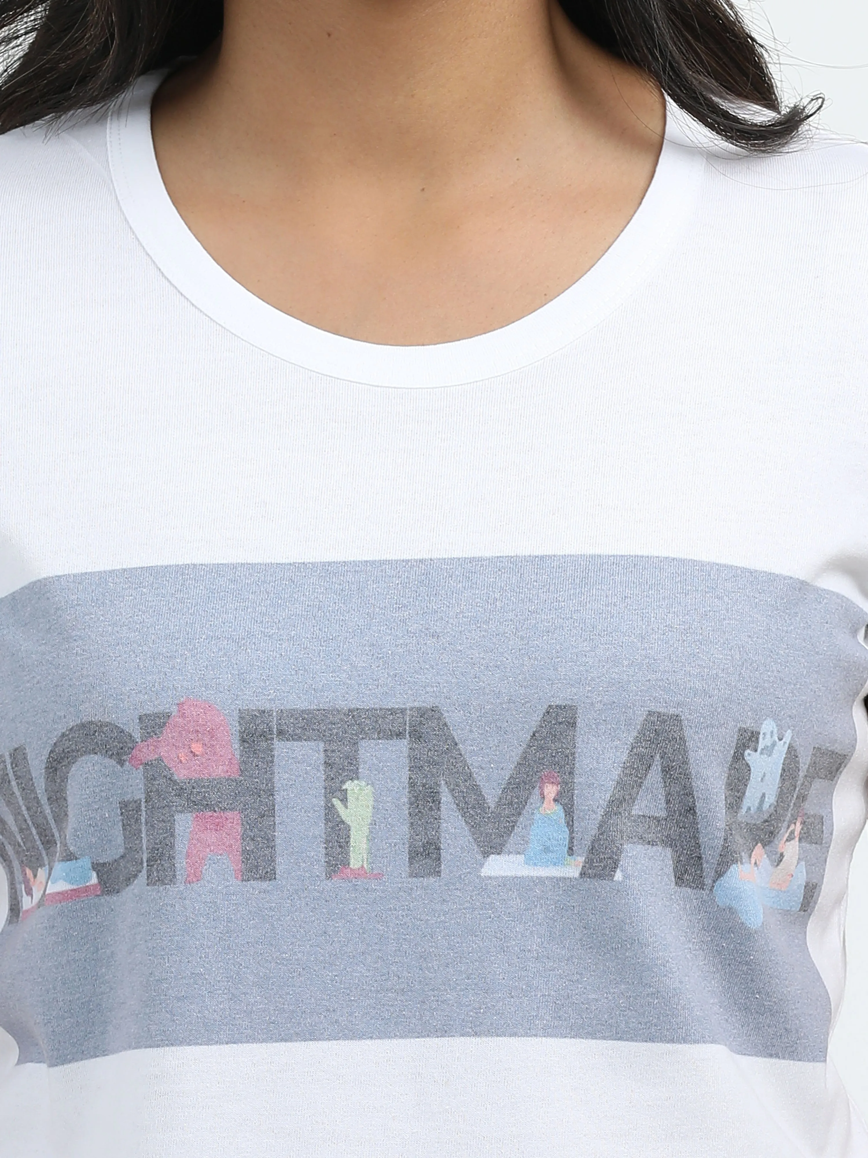 Eco Women's Nightmare Printed Pyjama Set