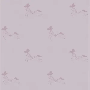 Fairground Ponies Blush Curtains/Roman Blind Sample