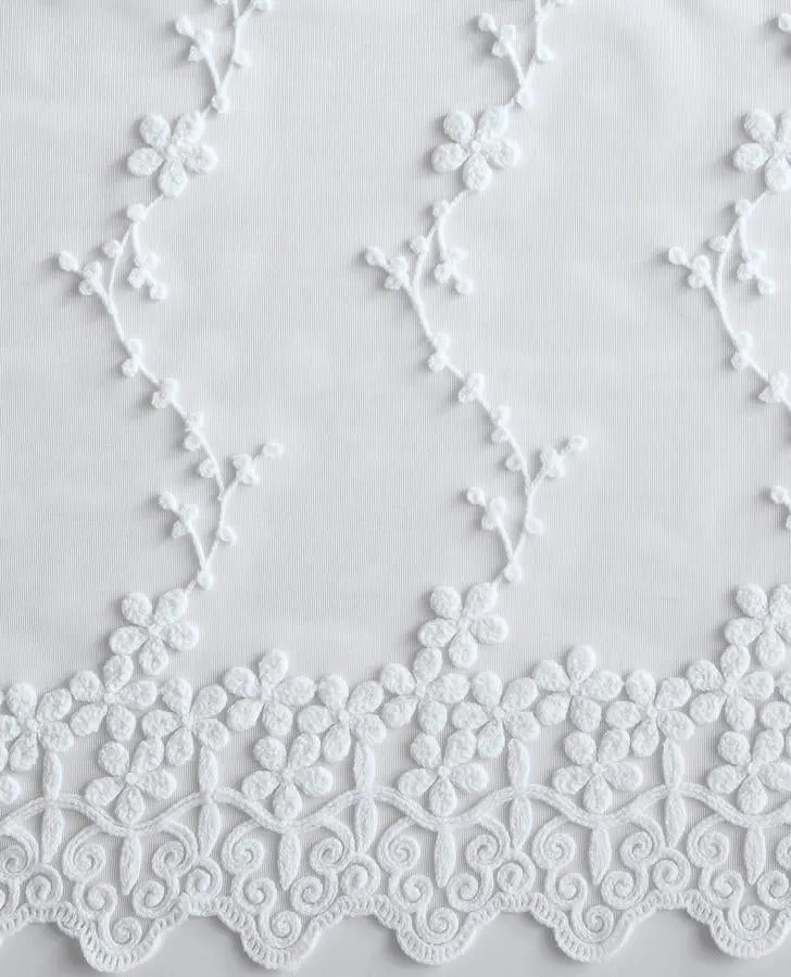 Ivory Melody Vine 2 PK Window Panel