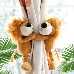 Jungle Animal Friends Curtain Tiebacks