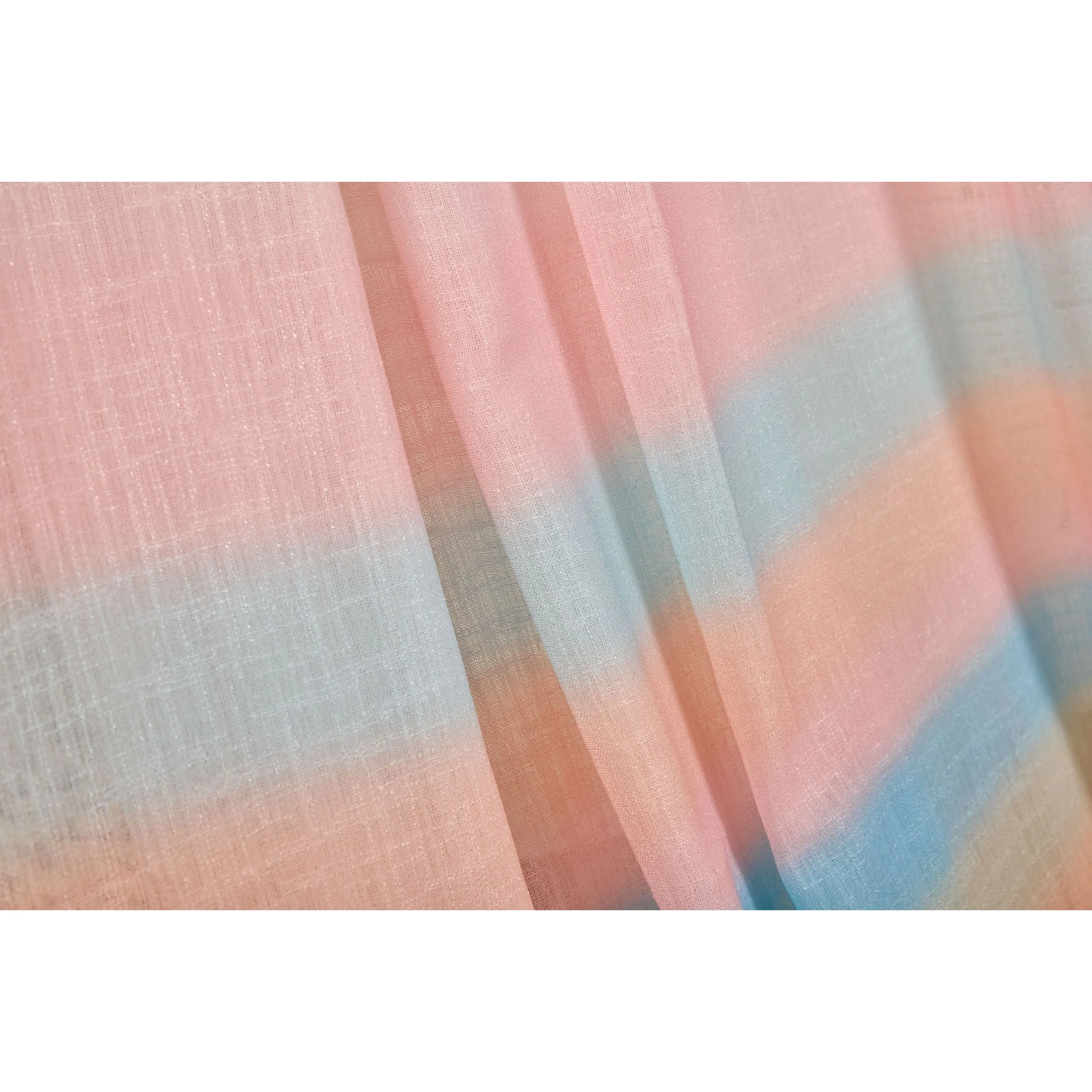 Ooh La LlamaSheer Curatin Fabric
