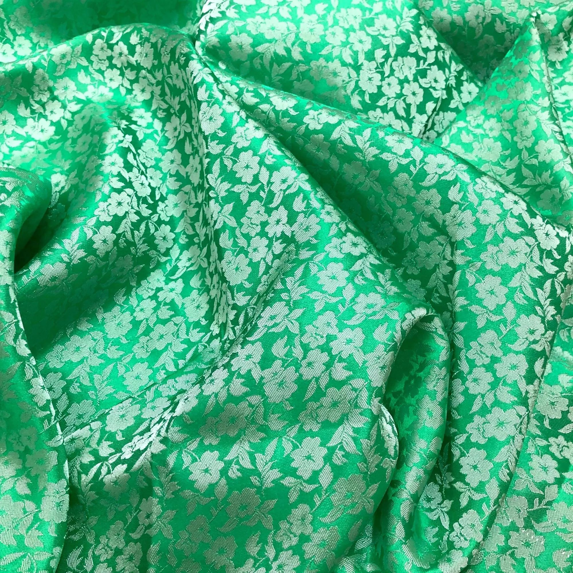 PURE MULBERRY SILK fabric by the yard - Floral silk - Handmade fabric – Dress making – Silk for sewing - Gift for women - Sewing clothes