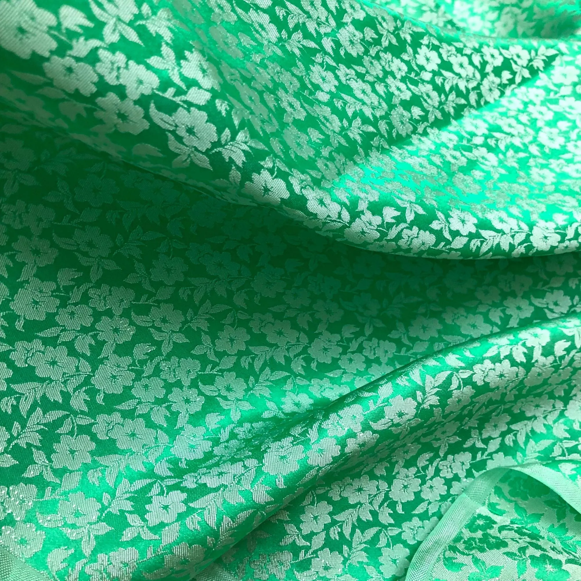 PURE MULBERRY SILK fabric by the yard - Floral silk - Handmade fabric – Dress making – Silk for sewing - Gift for women - Sewing clothes