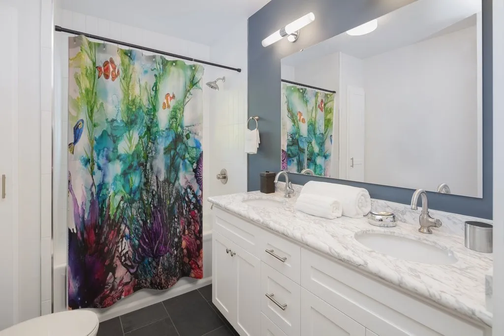 Sargasso Sea Shower Curtain