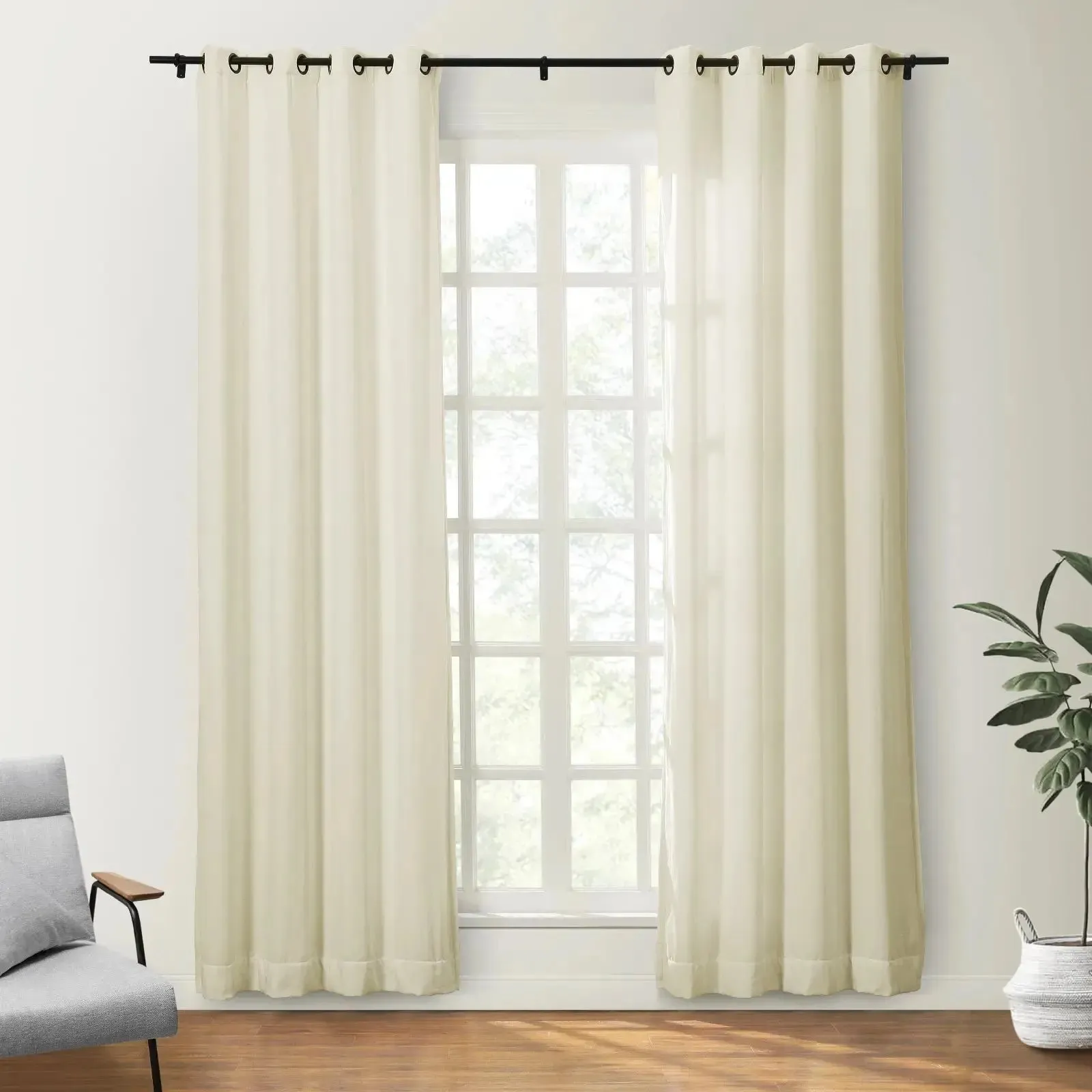 Shayna Worn Velvet Curtain Grommet