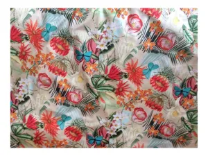 VICTORIAN FLORAL  Pattern Upholstery / Furnishing  velvet - 140  cms - 330 gsm flowery